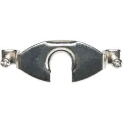 Support pour manomètre étrier zingué avec vis Ø 50