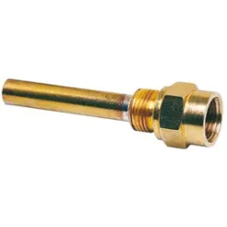 Doigt de gant laiton usiné 1/2"