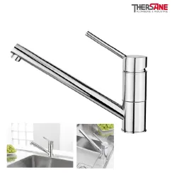 Mitigeur chromé cuisine THEWA WOS10