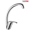 Mitigeur chromé cuisine THEWA BOH10 bec rond