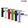 Mitigeur chromé lavabo THEWA WOSSA Couleurs