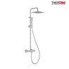 Système douche thermostatique chromé THEWA WAT37