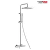 Système douche thermostatique chromé THEWA MIZ31