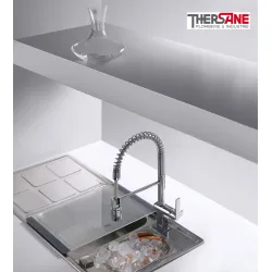 Mitigeur chromé cuisine THEWA UIGE