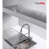Mitigeur chromé cuisine THEWA UIGE