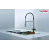 Mitigeur chromé cuisine THEWA UIGE13