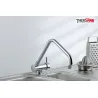 Mitigeur chromé cuisine THEWA DOLO