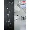 Système douche thermostatique chromé THEWA MIZ27 ambiance