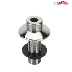 Traversé de cloison rosace MM 15/21. 20/27 thersane