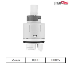 Cartouche céramique 25mm