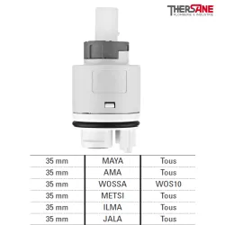 Cartouche céramique 35mm