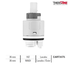 Cartouche céramique 35mm