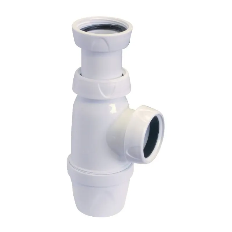 Siphon évier à culot