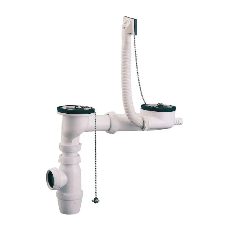 Ensemble évacuation 2 cuves