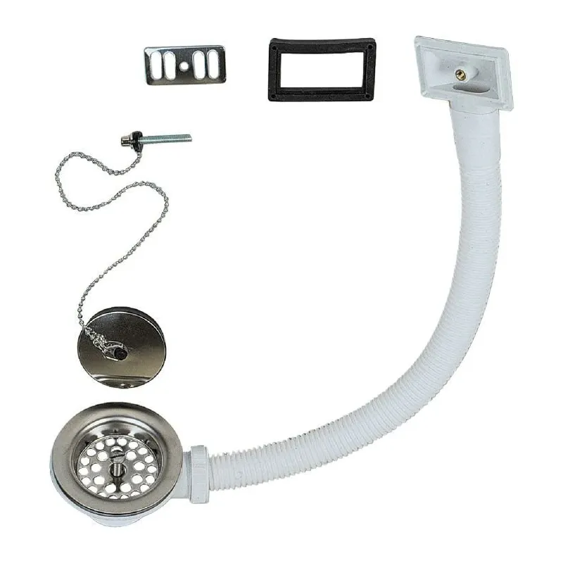 Bonde à bouchon avec trop-plein latéral