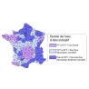 Carte dureté de l'eau en france