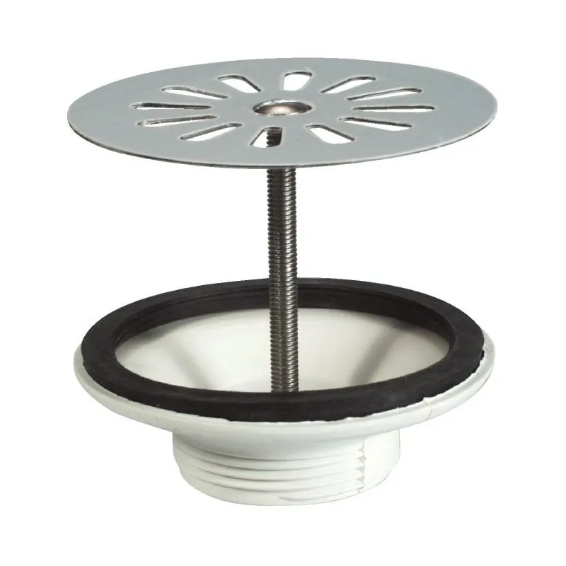 Bonde plastique grille plate