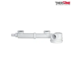 Tubulure 2 bacs gain de place pour évier