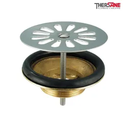 Bonde laiton à grille plate