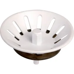 Panier de bonde blan Ø 113