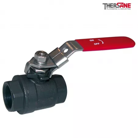Robinet à Tournant Sphérique FSA Inox 316 – 3 Voies, Alésage En T – 1/4" à 4"