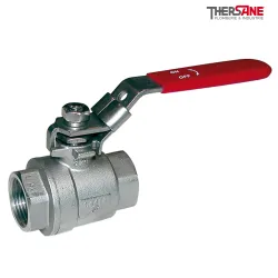 Robinet à tournant sphérique RBS 2 pièces taraudé NPT inox ASTM A351 CF8M
