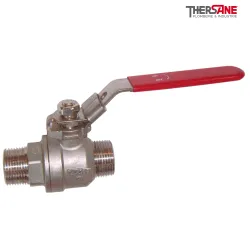 Robinet à tournant sphérique RBS 2 pièces acier inox ASTM A351 CF8M Mâle - Mâle