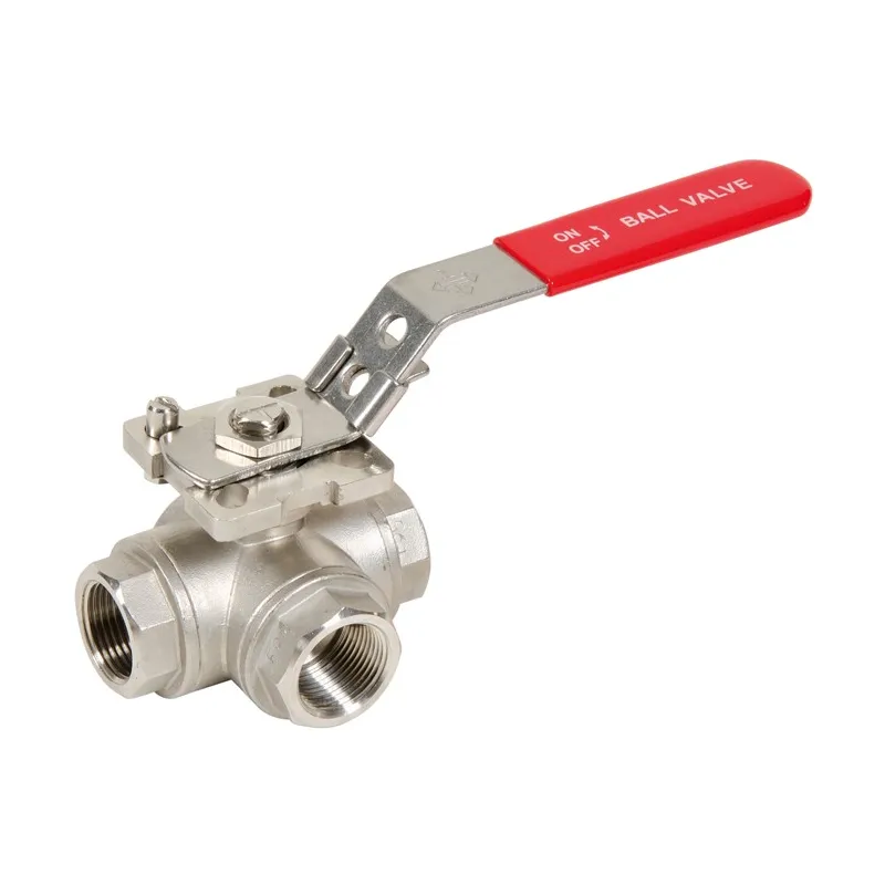 Robinet à tournant sphérique RBS 3 voies PN40 taraudé 780 781