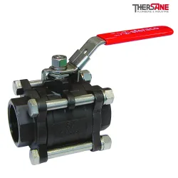 Robinet à tournant sphérique RBS 3 pièces acier ASTM A216 WCB