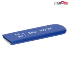 Gaine bleue pour vannes RBS 3 pièces platine ISO