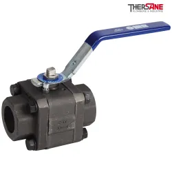 Robinet à tournant sphérique RBS 3 pièces acier forgé A105N class 800