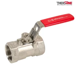 Robinet à tournant sphérique RBS monobloc acier inox ASTM A351 CF8M