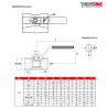 RBS monobloc acier inox ASTM A351 CF8M DIMENSIONS ( en mm ) 708