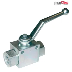 Robinet à tournant sphérique RBS haute pression acier galvanisé