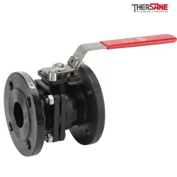 Robinet à tournant sphérique RBS 2 pièces à brides acier ASTM A216 WCB PN 16/40