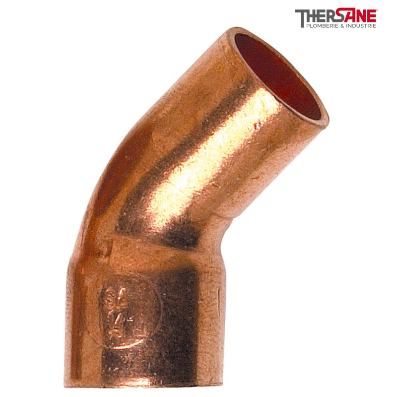 Lot De 2 Raccords Coudés En Cuivre Mâle-mâle 1/2 Pouce - Pour Installations De Plomberie Et Chauffage