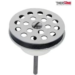 Bonde plastique à grille Ø63mm