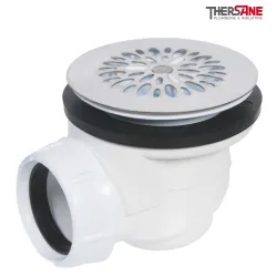 Bonde siphoïde en plastique pour receveur orifice Ø60