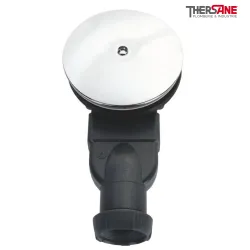 Bonde de douche ronde extra plate