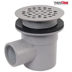 Bonde siphoïde PVC équerre