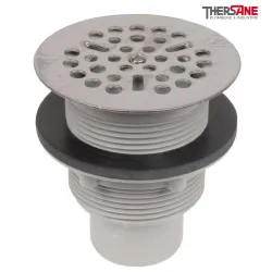 Bonde siphoïde PVC droite