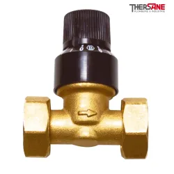 Soupapes de sûreté différentielles à échelle graduée montage en ligne