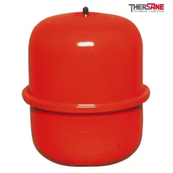Vase d'expansion fermé cylindrique standard suspendus capacité 4 à 25 litres