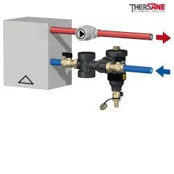 Schéma Horizontal pot de décantation  DIRTMAG PLUS FF