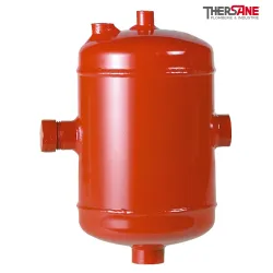 Pot de décantation acier pour installations domestiques avec déflecteur