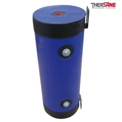 Ballon tampon mural 2 piquages avec jaquette skaï pour chauffage + climatisation