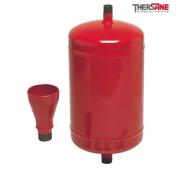 Bouteilles d'injection avec entonnoir