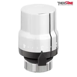 Coffrets têtes thermostatiques chromée, coque chromé et clé de montage