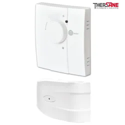 Kit mixte pour sèche-serviettes avec liaison radio boîtier analogique