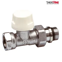 Corps thermostatiques droit + préréglage femelle